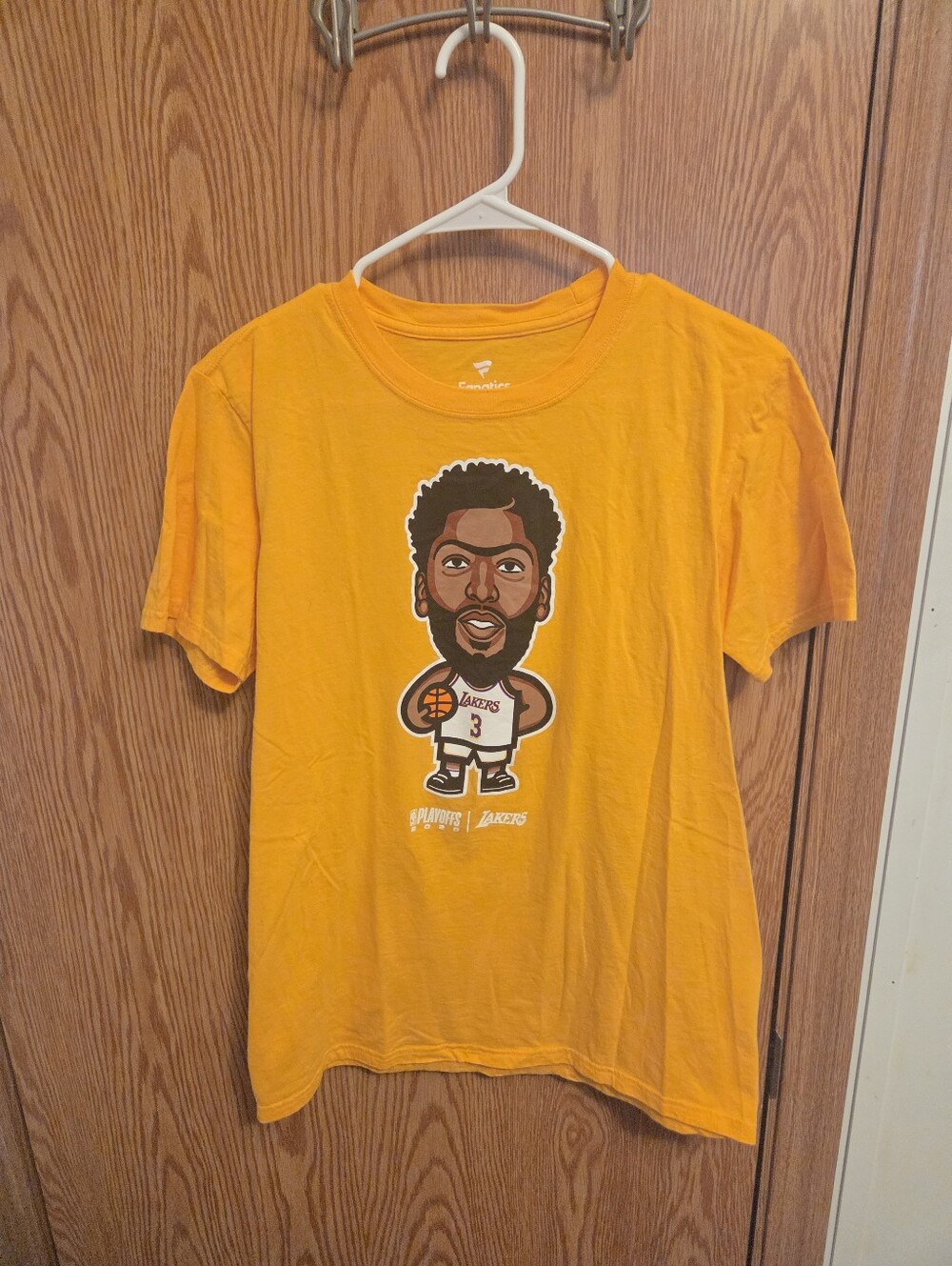 Fanatics Los Angeles Lakers Anthony Davis Shirt Sz Medium Men's NBA